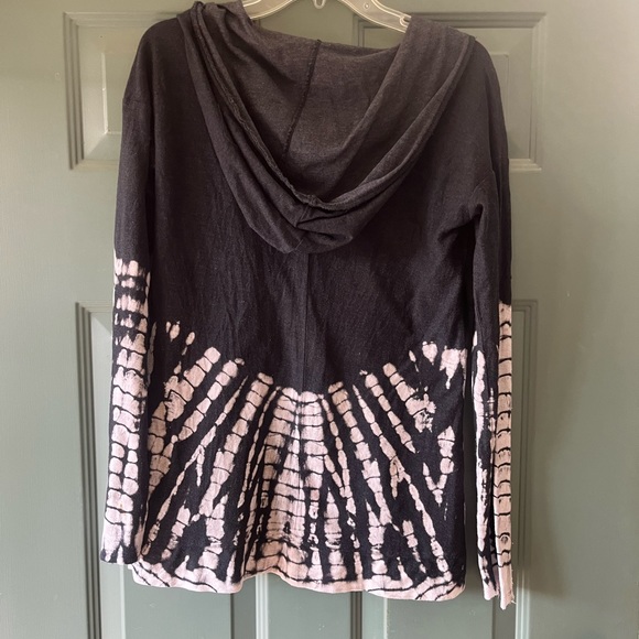 Grateful Dead tie dye custom handmade lightweight hoodie - Picture 7 of 10